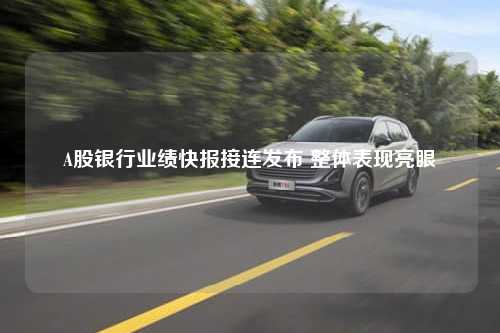 A股银行业绩快报接连发布 整体表现亮眼